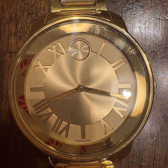 Movado Bold Gold Wearable Watch